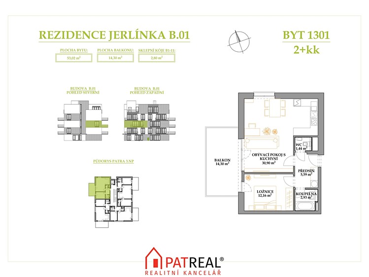 Prodej bytu 2+kk, 67 m² (2 z 8)
