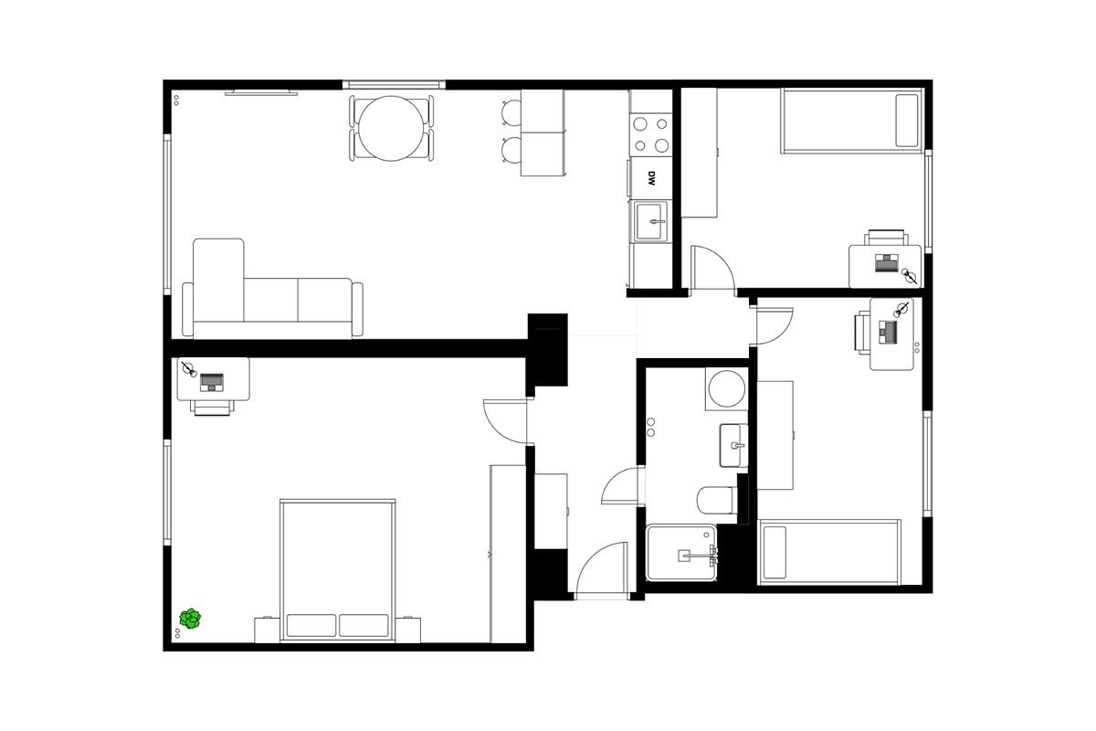 Prodej bytu 4+kk 73 m² – fotografie 3