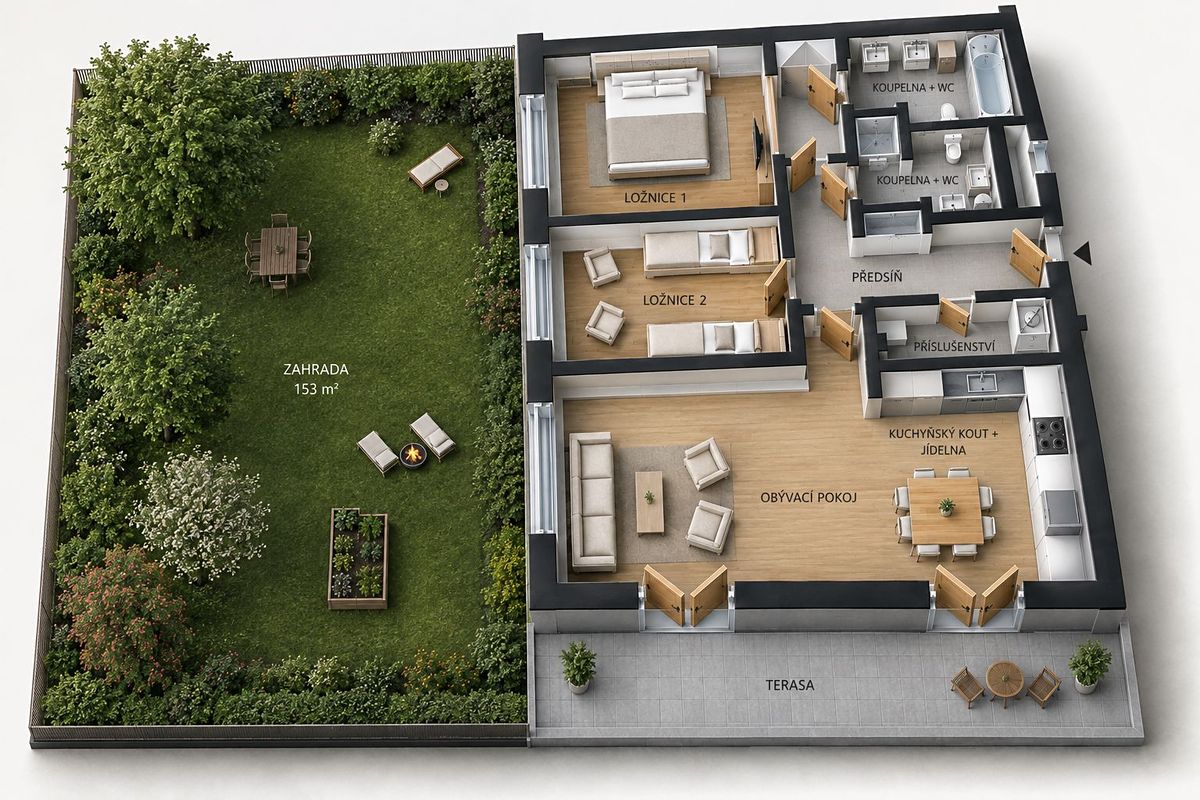 Prodej bytu 3+kk 88 m² – fotografie 2