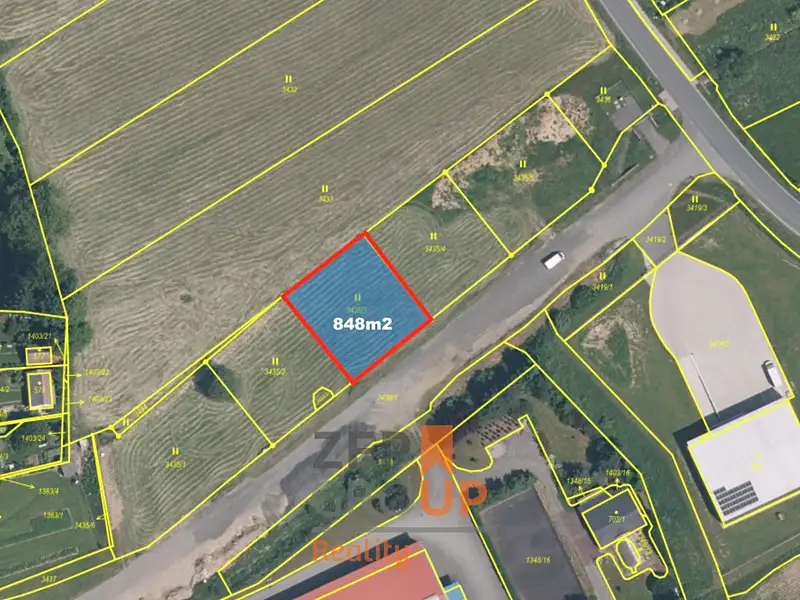 Prodej stavebního pozemku 848 m², Kout na Šumavě – náhled fotky 1