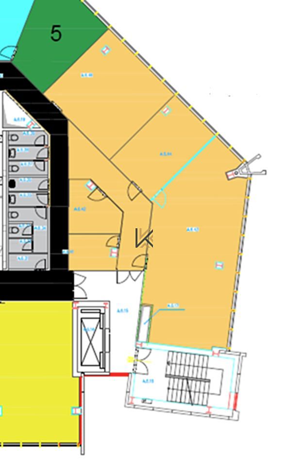 Pronájem kanceláře 208 m² – fotografie 3