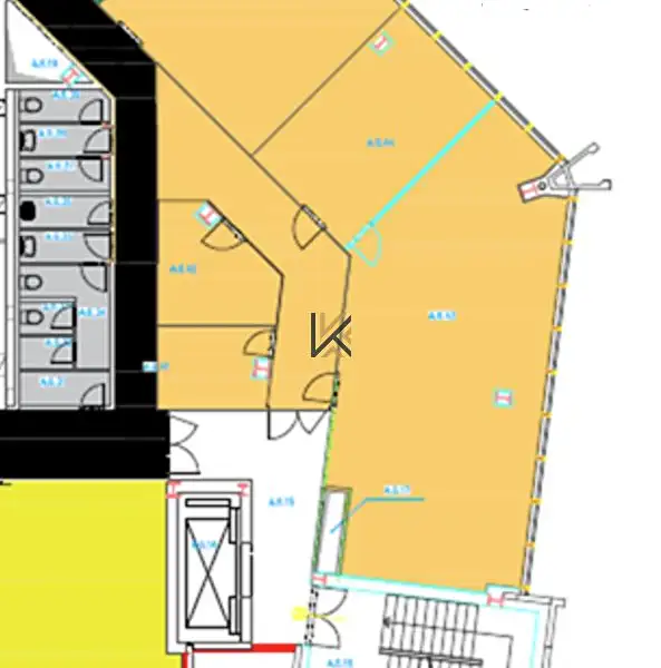 Pronájem kanceláře 208 m², Praha – náhled fotky 3