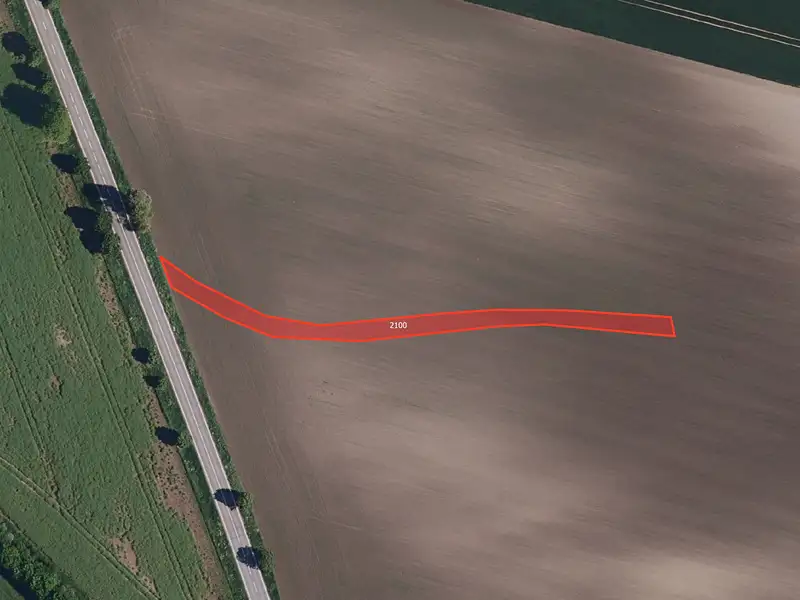 Prodej pole 1101 m², Násedlovice – náhled fotky 1