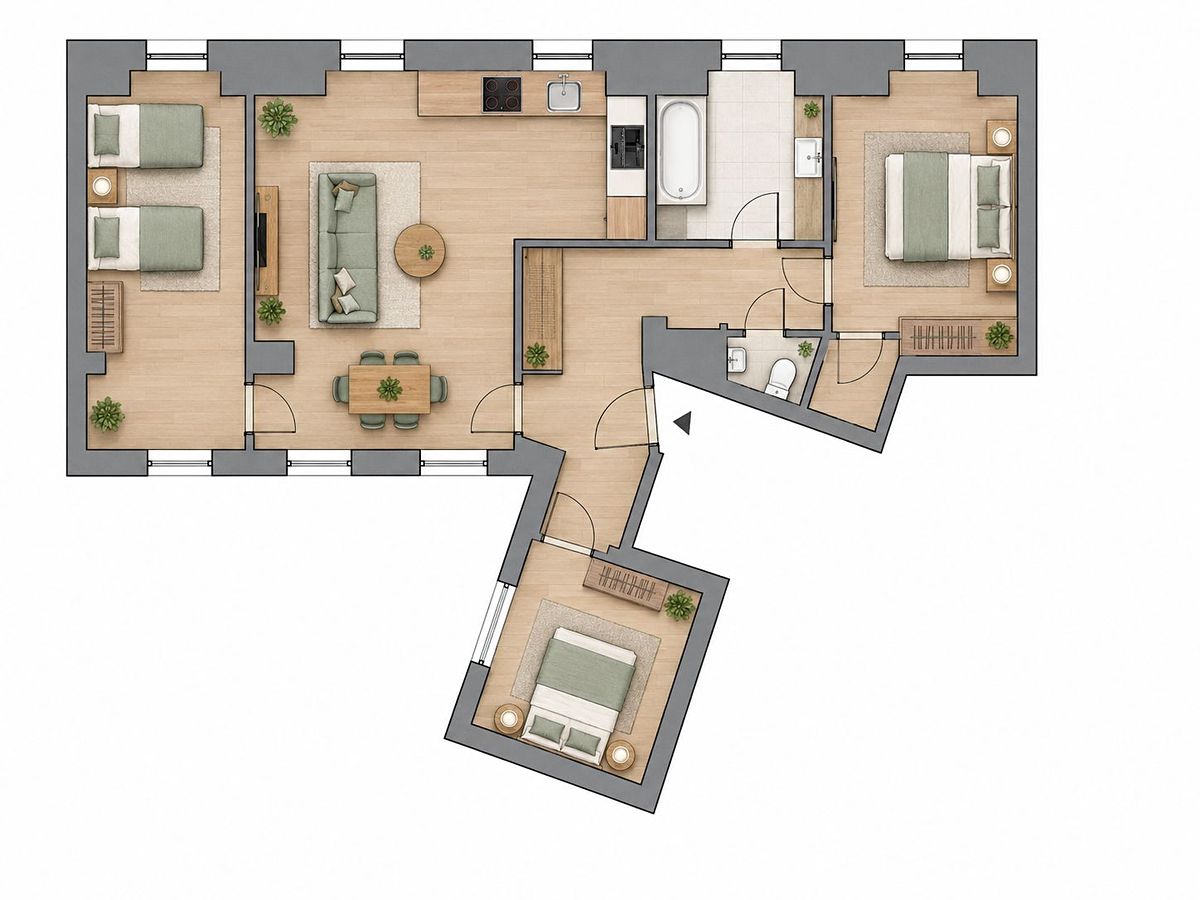 Prodej bytu 4+kk 119 m² – fotografie 3