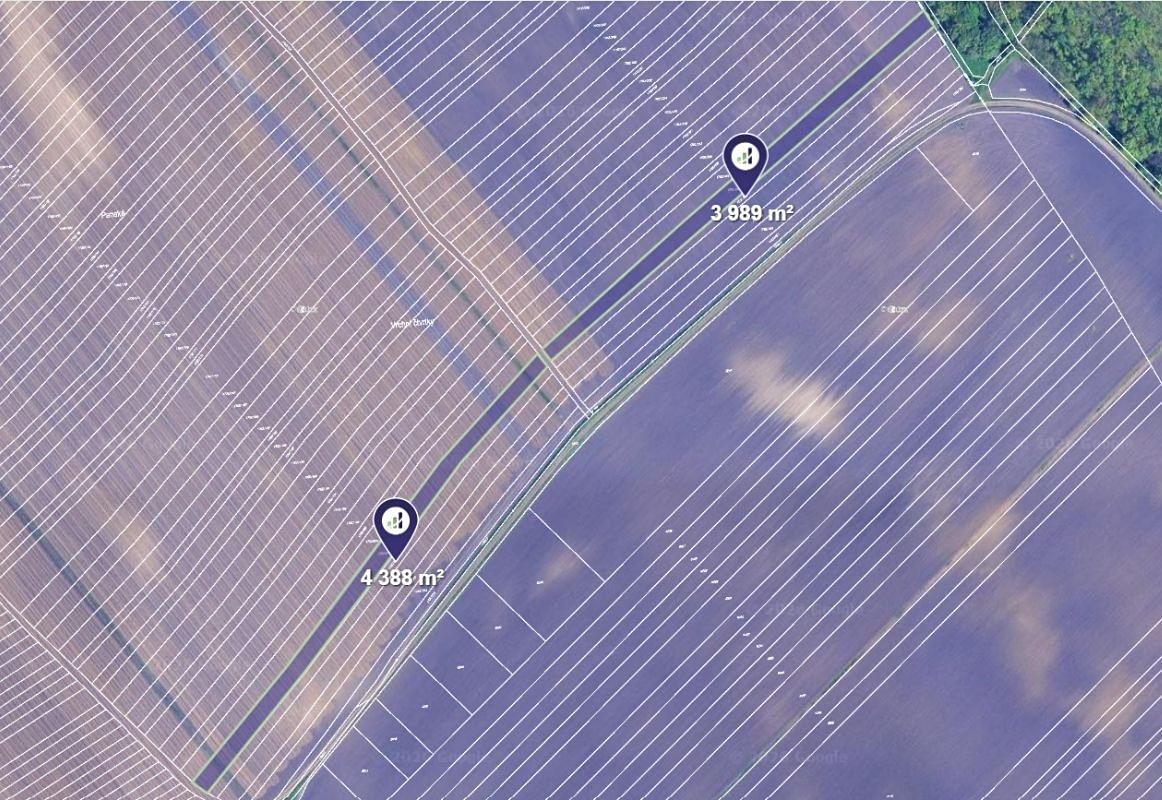 Prodej pole 8377 m²