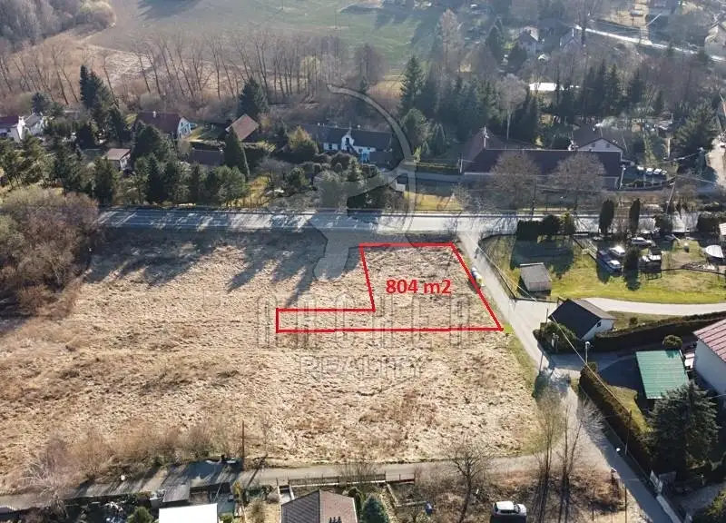 Prodej stavebního pozemku 804 m², Řehenice – náhled fotky 2