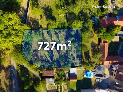 Prodej zahrady 727 m²