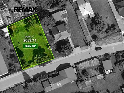 Prodej stavebního pozemku 836 m²