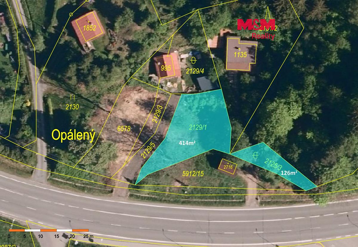 Prodej zahrady 580 m²