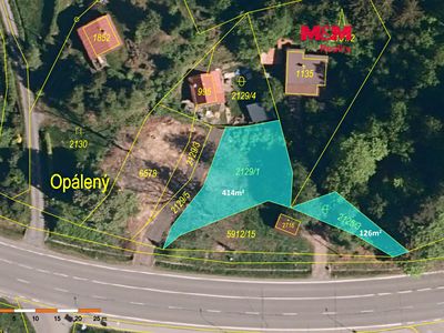 Prodej zahrady 580 m²