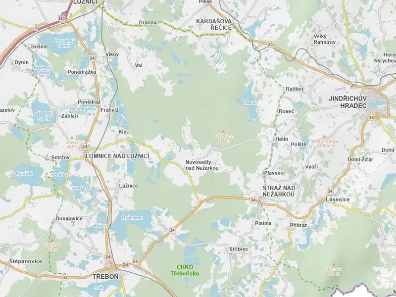 Prodej pole 11648 m², Novosedly nad Nežárkou – náhled fotky 3