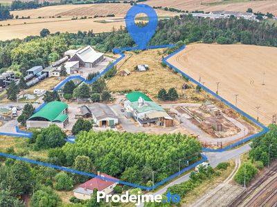 Prodej výrobní haly, prostoru 2856 m²