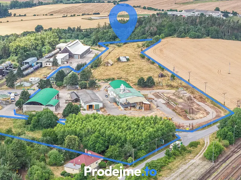 Prodej výrobní haly, prostoru 2856 m², Kojetice – náhled fotky 1
