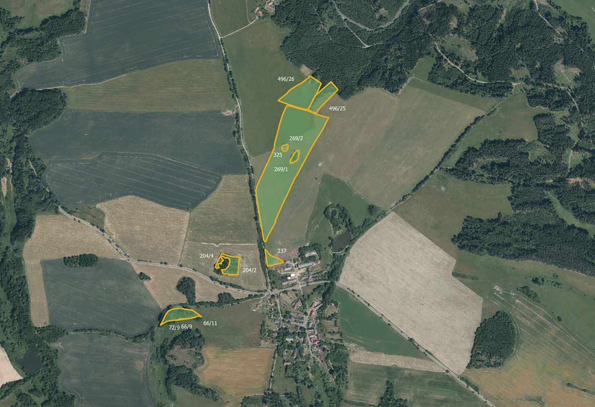 Prodej pole 104443 m², Planá – fotka 1 z 3