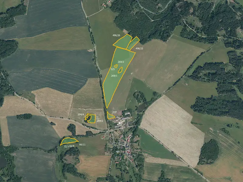 Prodej pole 104443 m², Planá – náhled fotky 1