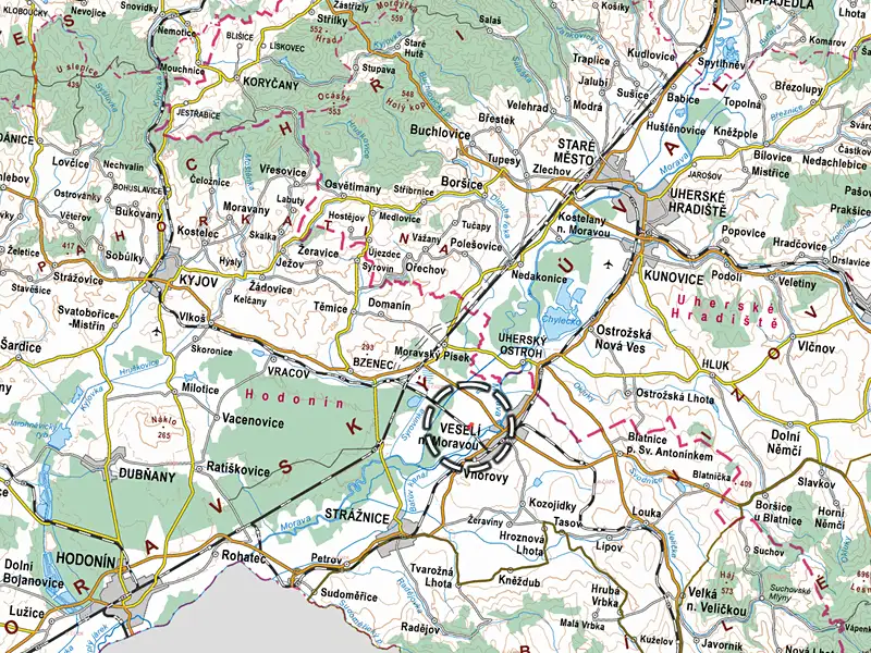 Prodej pole 2555 m², Veselí nad Moravou – náhled fotky 3