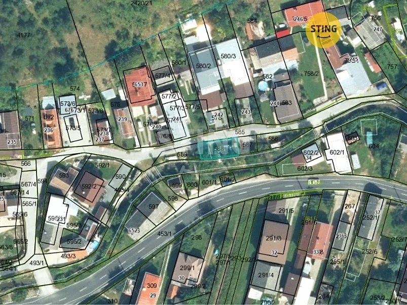 Prodej lesa 19597 m²