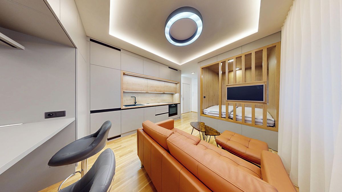Pronájem bytu 1+kk 28 m² – fotografie 2