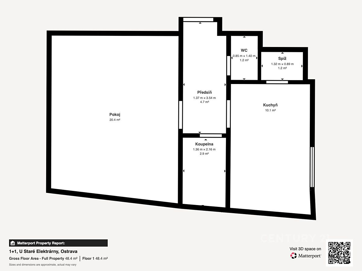 Pronájem bytu 1+1 42 m² – fotografie 4