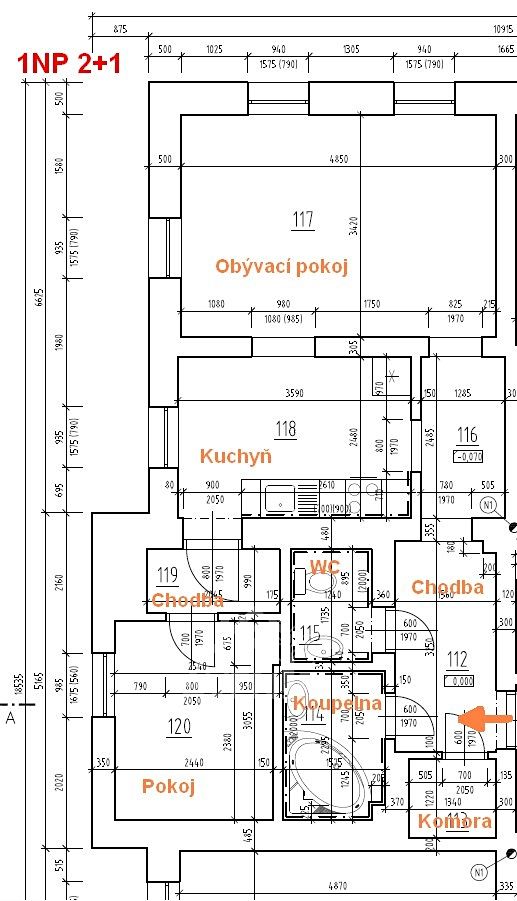 Prodej činžovního domu 172 m² – fotografie 3
