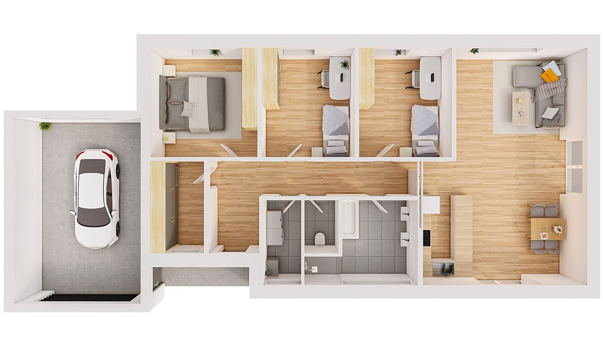 Prodej projektu na klíč 140 m², pozemek 618 m² – fotografie 4