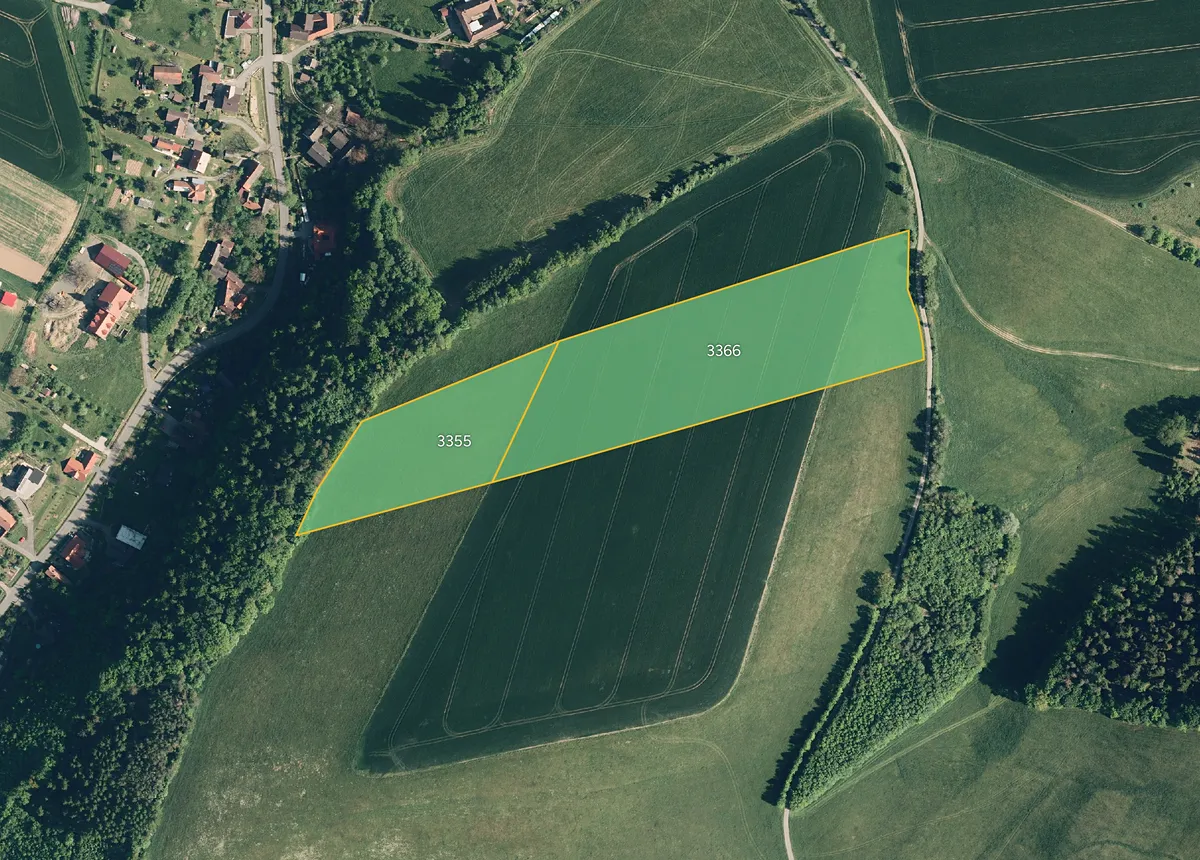 Prodej pole 16791 m²