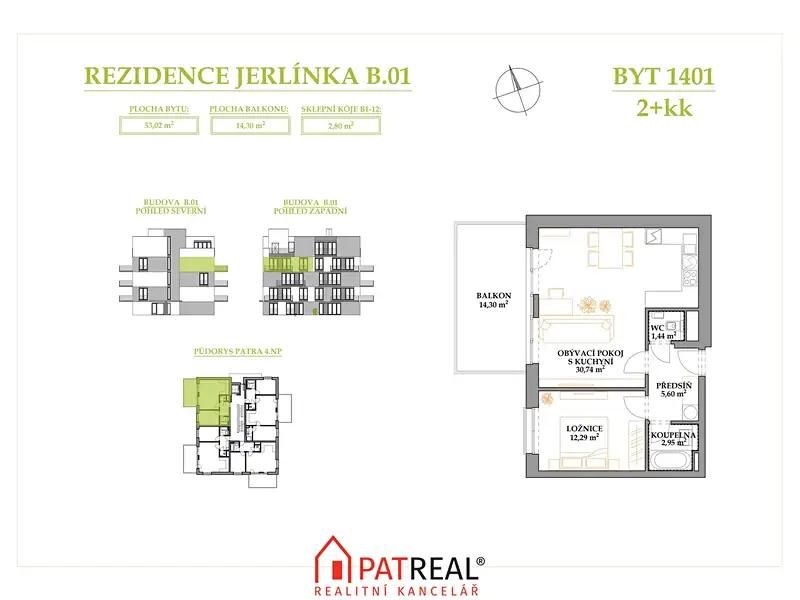 Prodej bytu 2+kk 67 m², Brno – náhled fotky 2