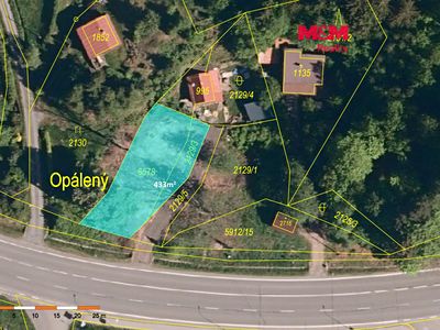 Prodej stavebního pozemku 433 m²