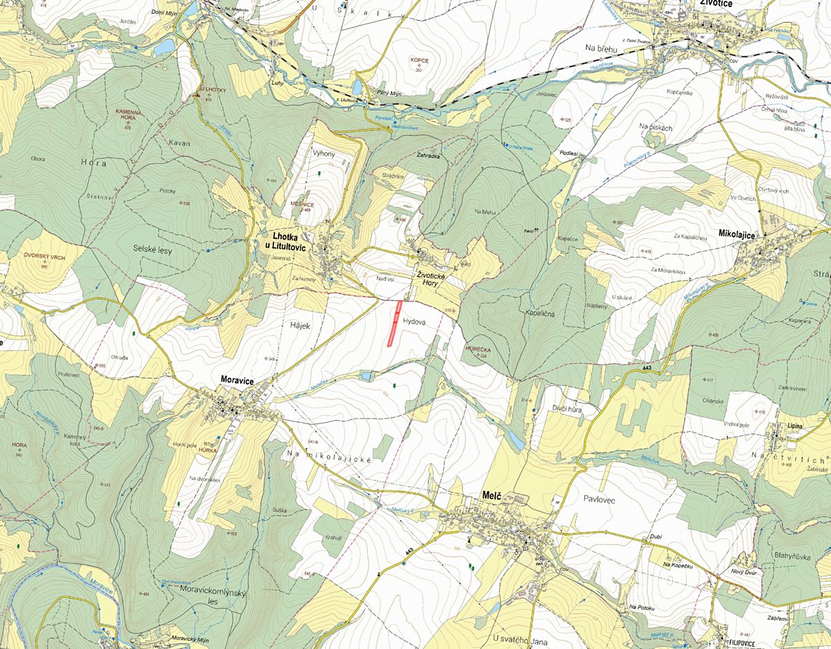 Prodej pole 12919 m² – fotografie 2