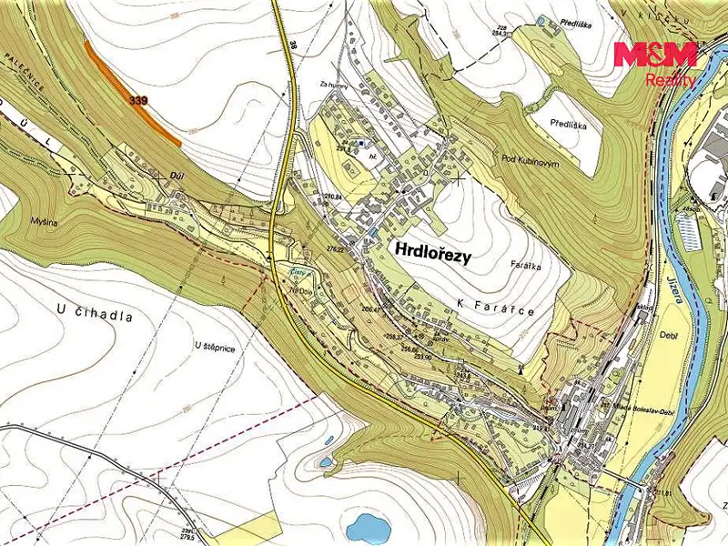 Prodej lesa 3528 m², Hrdlořezy – náhled fotky 2