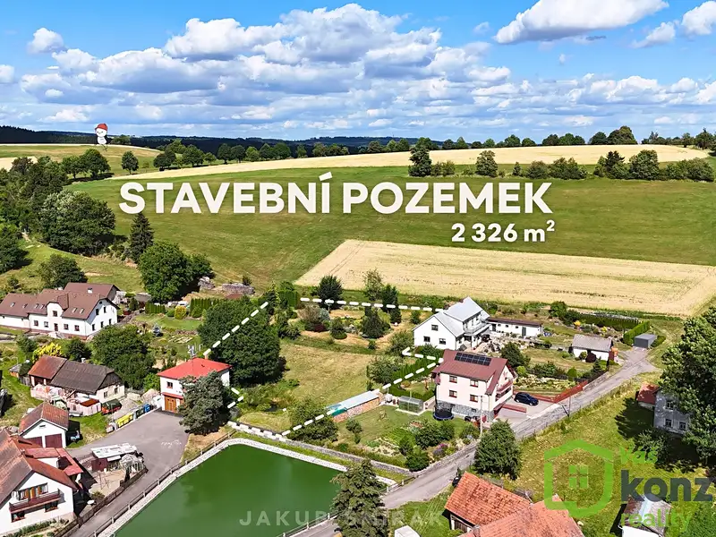 Prodej stavebního pozemku 2326 m², Nové Město na Moravě – náhled fotky 1