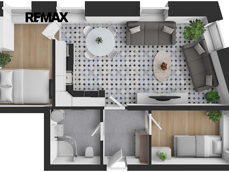 Квартира 3+kk на продаж, 49 м² (3 з 28)
