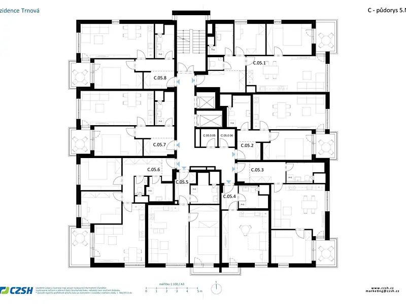 Prodej bytu 3+kk 72 m², Pardubice – náhled fotky 3