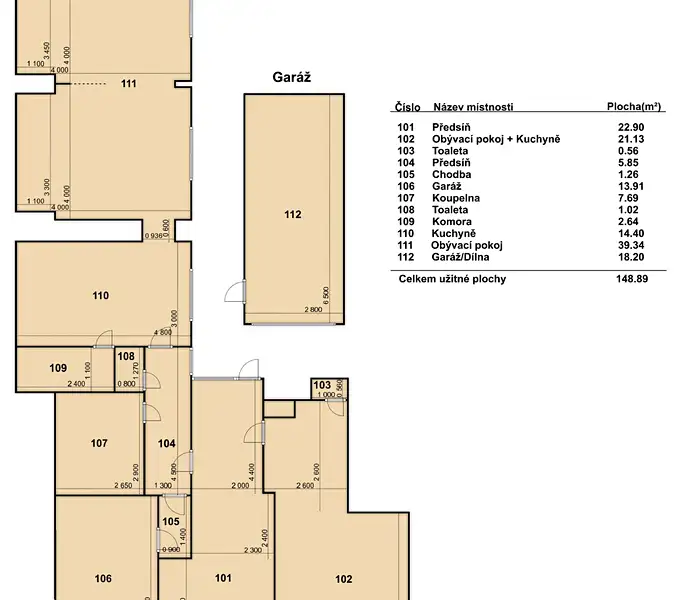 Prodej rodinného domu 130 m², pozemek 722 m², Brno – náhled fotky 2
