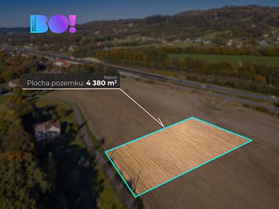 Prodej komerčního pozemku 4380 m²