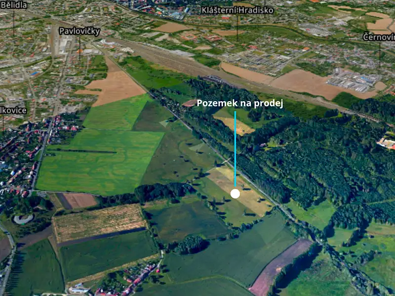 Prodej pole 4629 m², Olomouc – náhled fotky 2