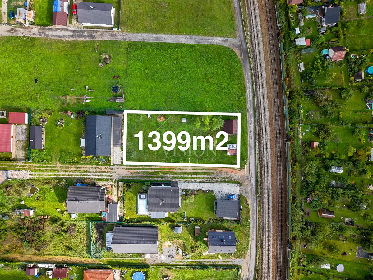 Prodej stavebního pozemku 1399 m²
