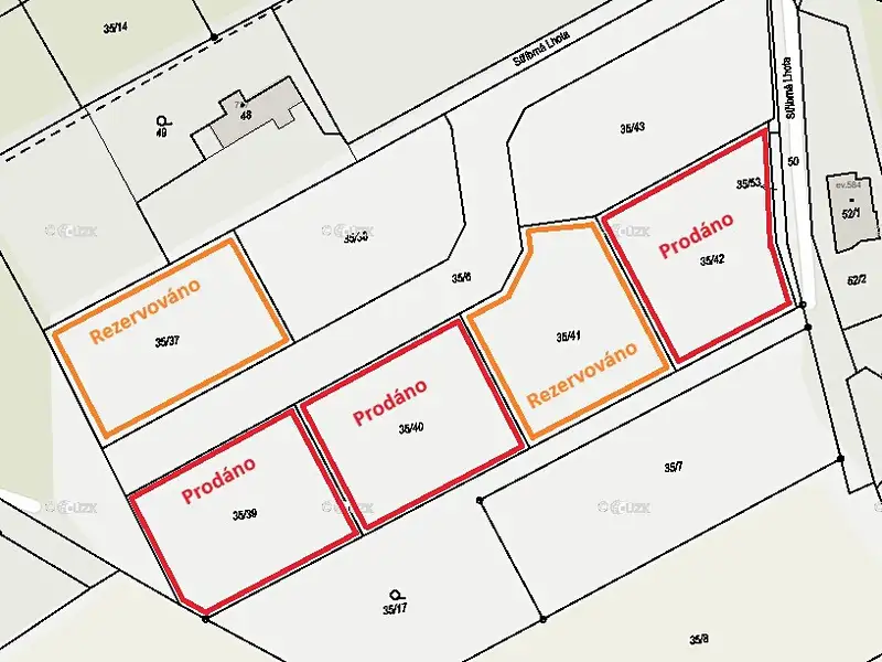 Prodej stavebního pozemku 900 m², Mníšek pod Brdy – náhled fotky 2