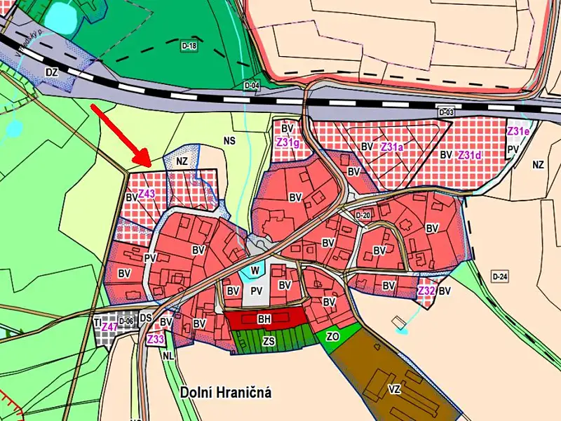 Prodej zahrady 584 m², Pomezí nad Ohří – náhled fotky 3