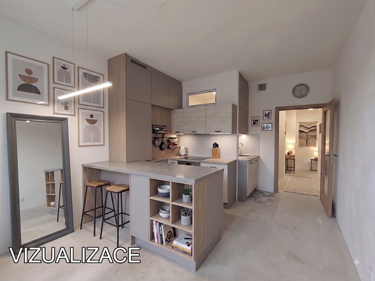 Pronájem bytu 1+kk, 27 m² (20 z 45)