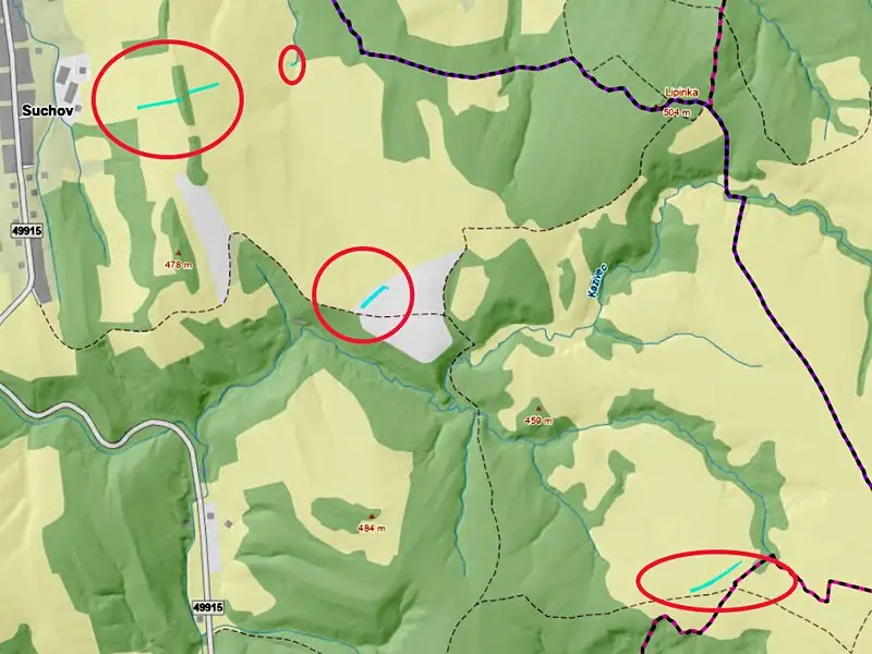 Prodej pole 5351 m², Suchov – náhled fotky 1