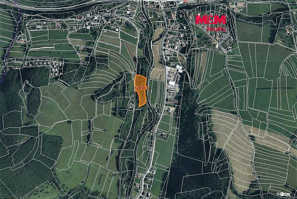 Prodej lesa 5225 m², Huslenky – fotka 1 z 3