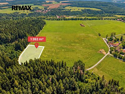 Prodej stavebního pozemku 1262 m²