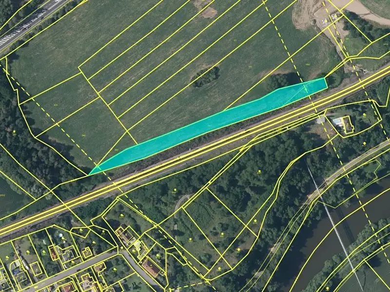 Dražba pozemku 4179 m², Čtyřkoly – náhled fotky 3
