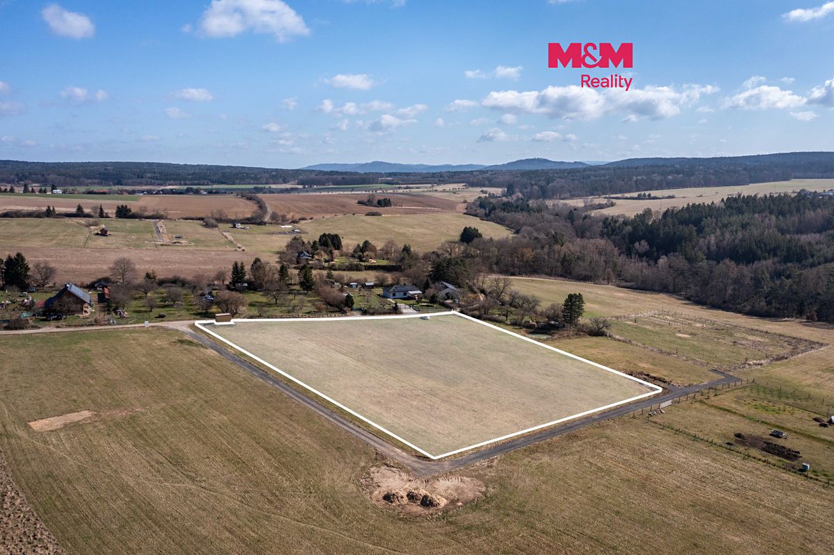 Prodej pole 10013 m², Tymákov – fotka 1 z 3
