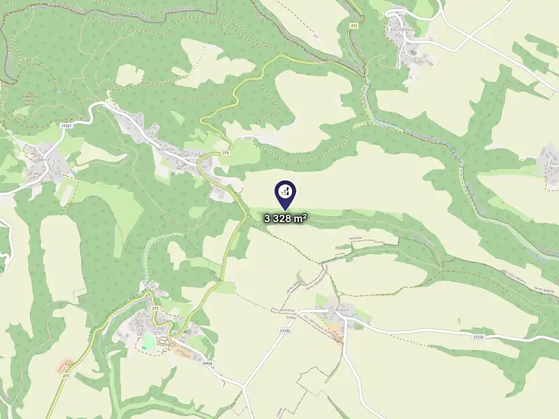 Prodej pozemku 3328 m², Nosálov – náhled fotky 3