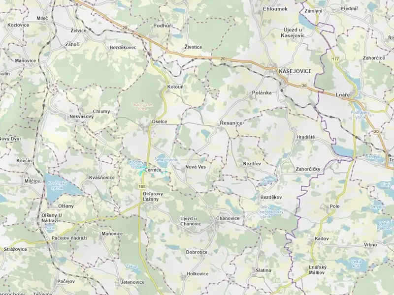 Prodej louky 2464 m², Chanovice – náhled fotky 3