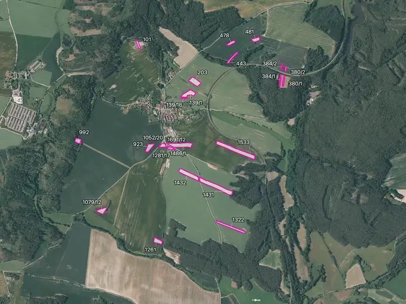 Prodej pole 68340 m², Mladotice – náhled fotky 1