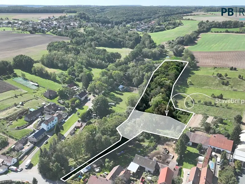 Prodej stavebního pozemku 9180 m², Ledce – náhled fotky 2