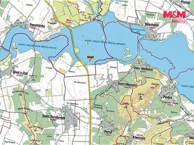 Prodej pozemku 6000 m², Pasohlávky – náhled fotky 3